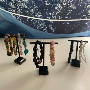 Colorful Beaded Bracelets Set